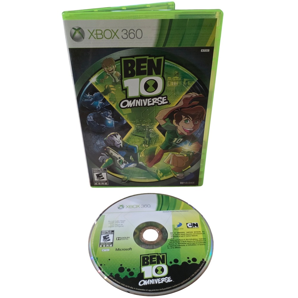 Ben 10 Omniverse Xbox 360 Game Cartoon Network D3 Publisher Action Adventure